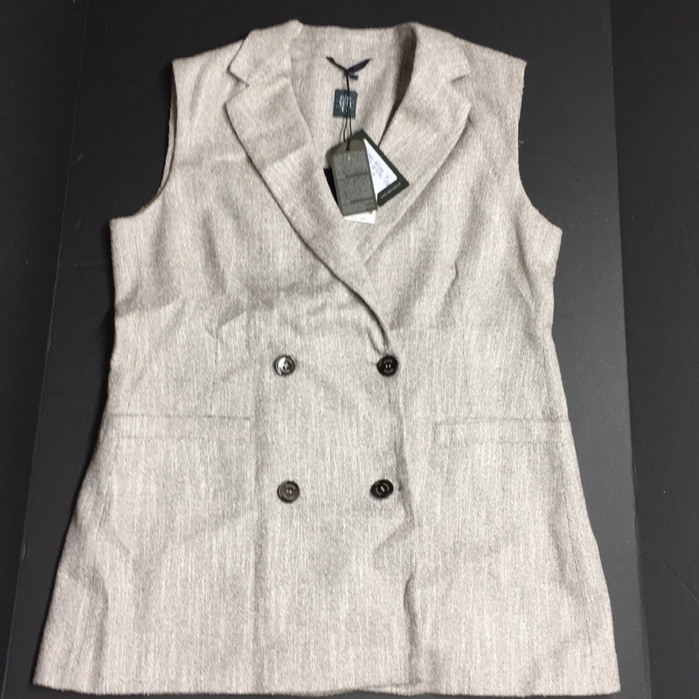 Eleventy-Beige Tweed Women’s Blazer Jacket $695